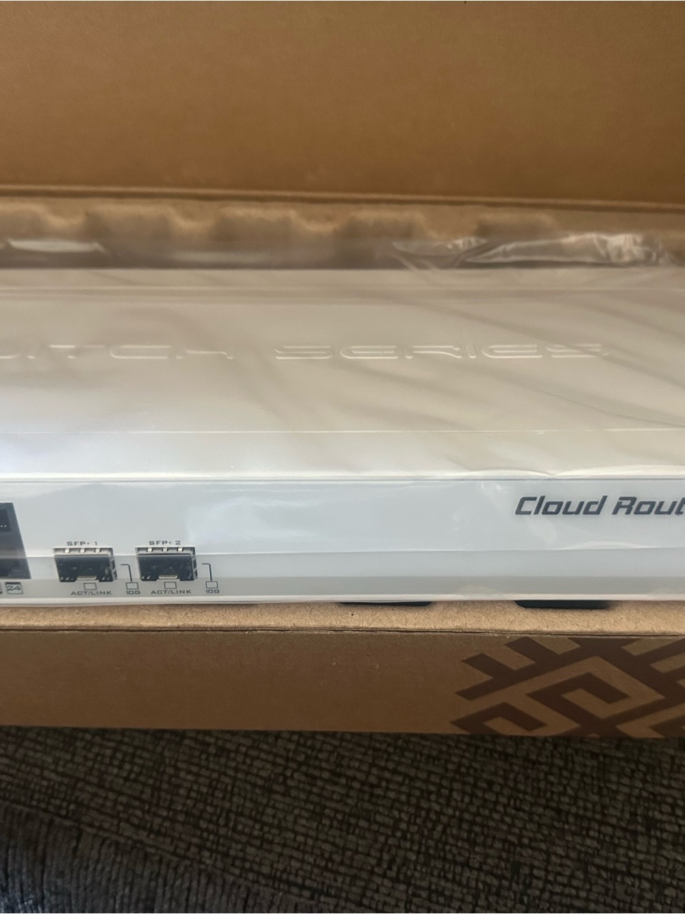 MikroTik CSS326-24G-2S+RM 24-Port Gigabit Smart Switch with 2x 10G SFP+